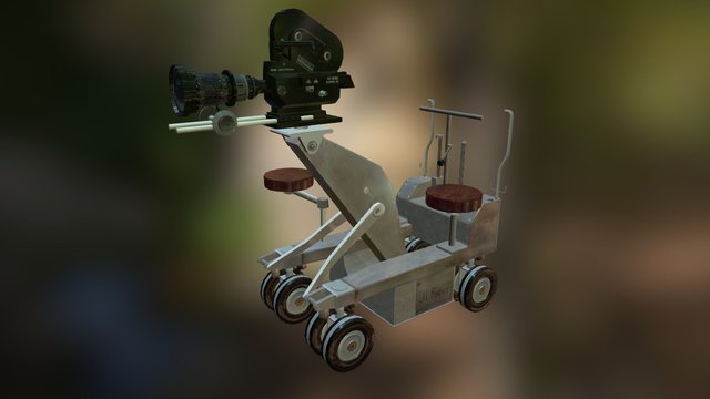 Camera And Dolly 3D Model