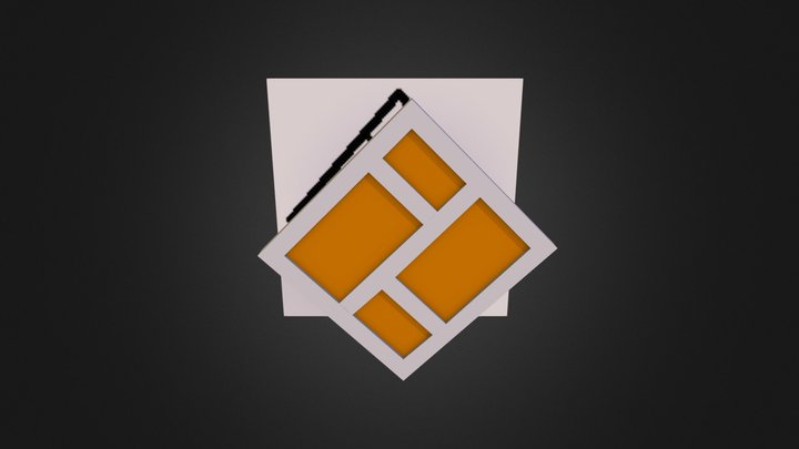 Cobble Badge 3D Model