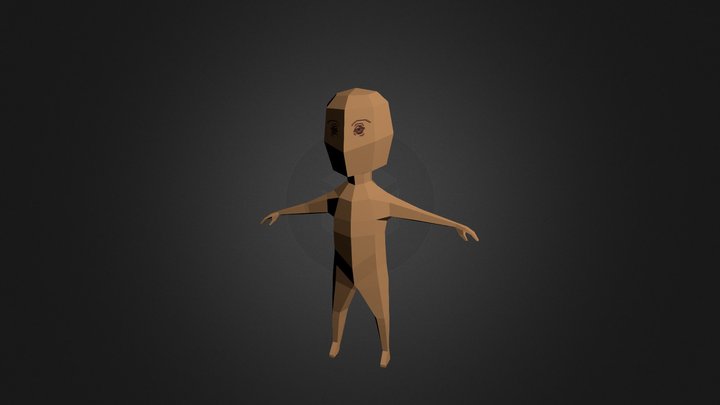 model_humanoid_basic_quad_02_textured 3D Model