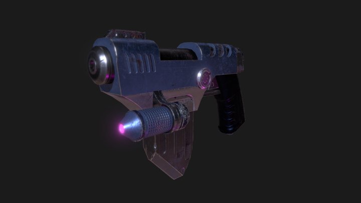 Realistic Weapon 3D Model