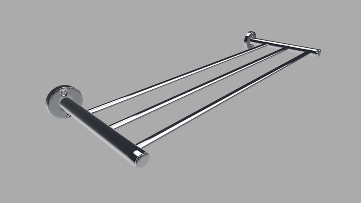 HELVEX - Multiple Porta Towels 3D Model