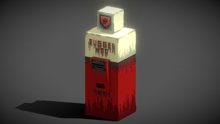 Juggernog Perk Machiene 3D Model
