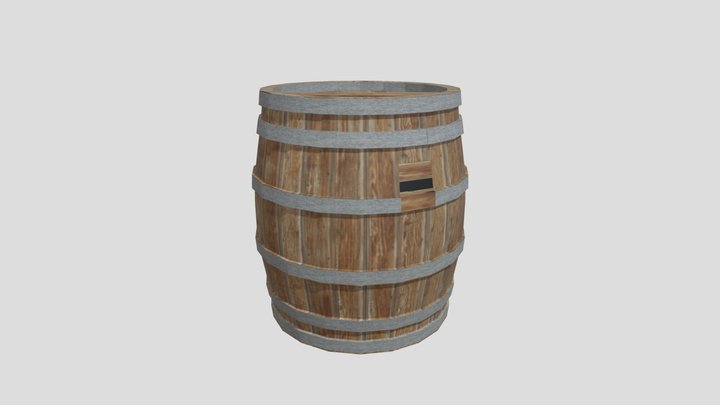 BarrelReal 3D Model