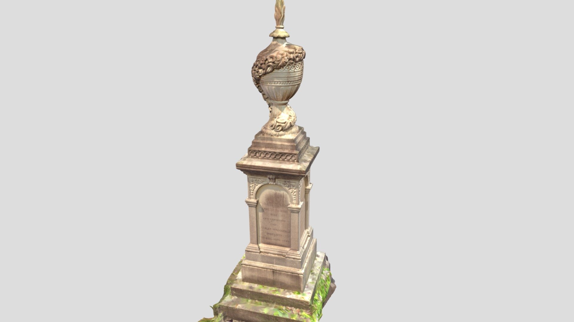 Carved Monument -  Rookwood Cemetery  Sydney.