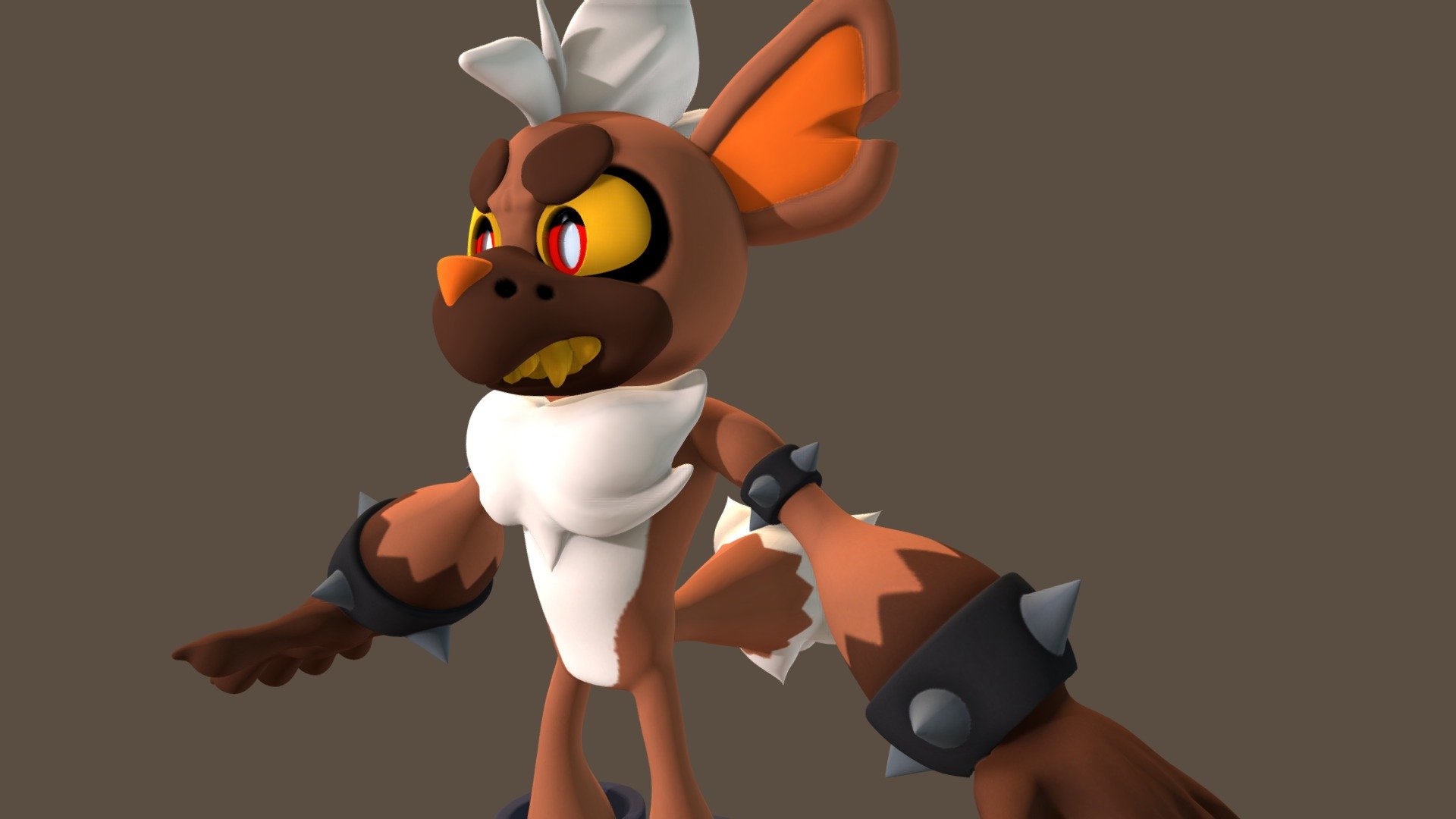 3d furry models. 3d cartoon model furry.