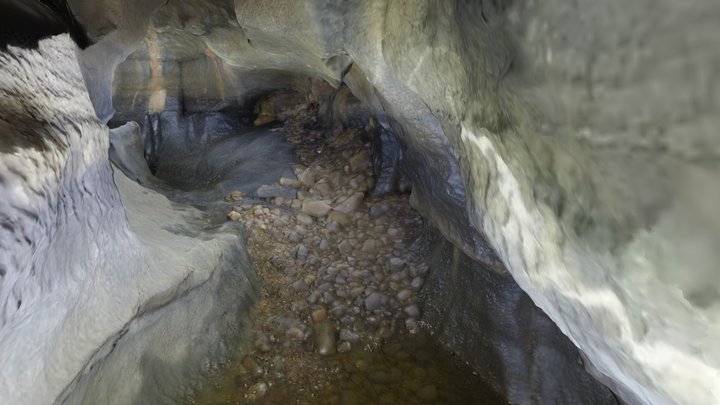 Porth Yr Ogof - Upper Cave Water Chamber 3D Model