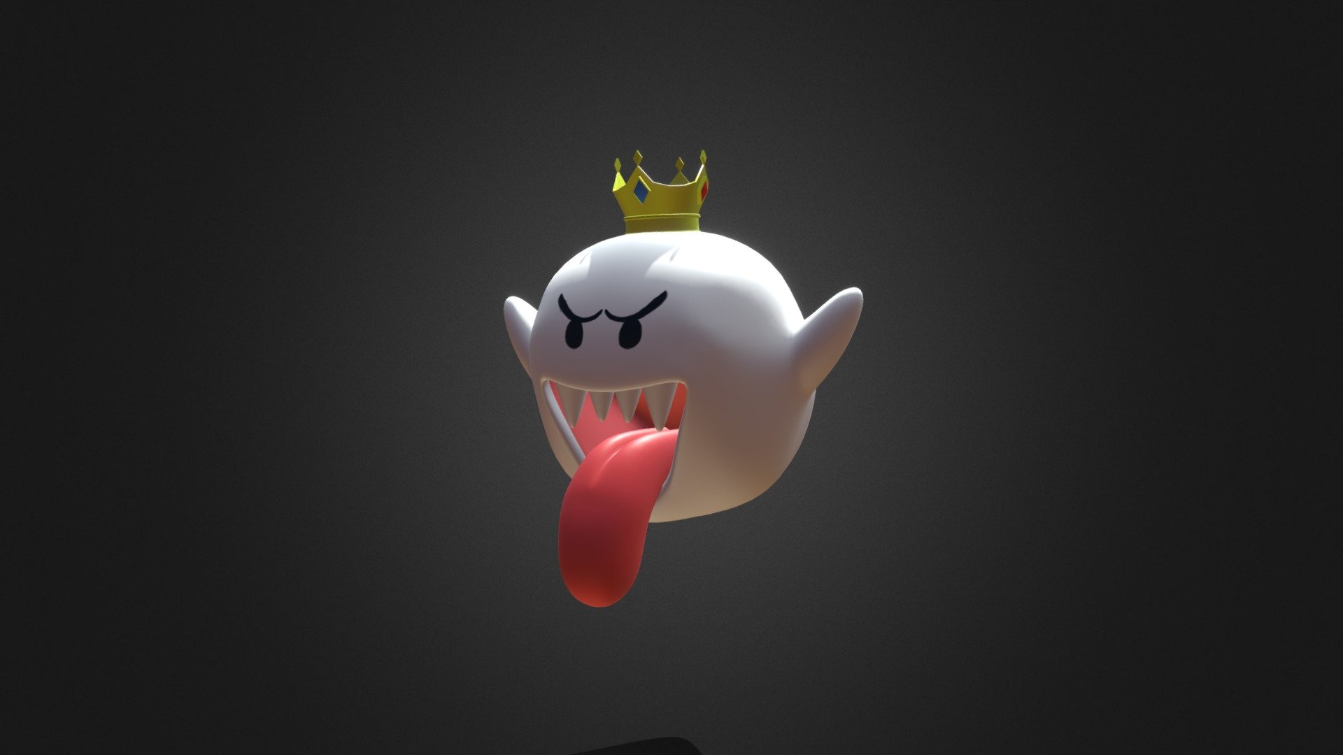 King Boo 3d Model By Anwar Ali Anwarali 1005ab8 Sketchfab 