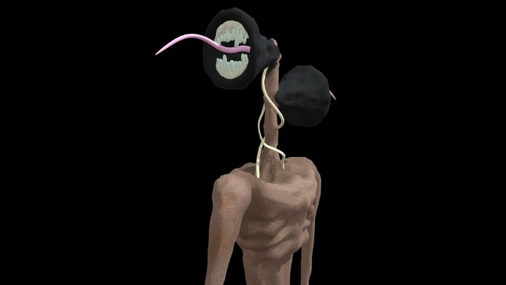 Siren Head (NEW) 3D Model