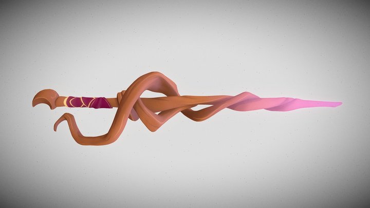 Swordtember Day 1 - Witch 3D Model