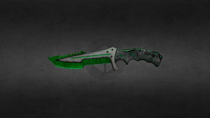 VX -19 Huntsman Knife 3D Model