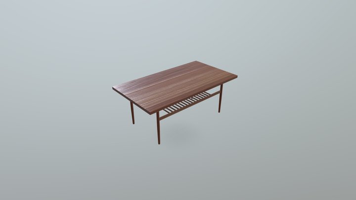 Table for TV 3D Model