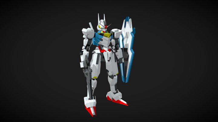 Gundam Aerial 3D Model