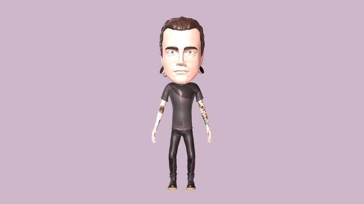 Bobblehead 3D Model