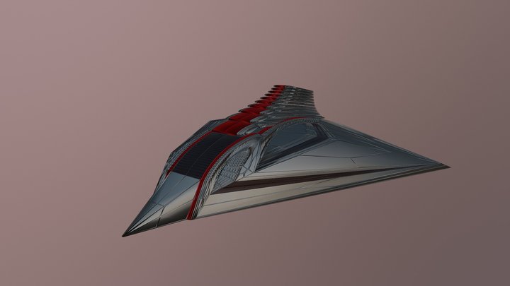 space plane 3D Model