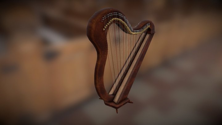 Harp to Roa 3D Model