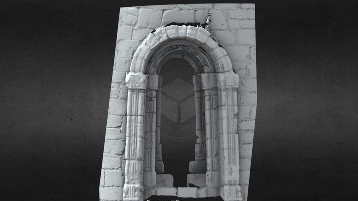 LA018-031005- Timahoe Doorway 3D Model