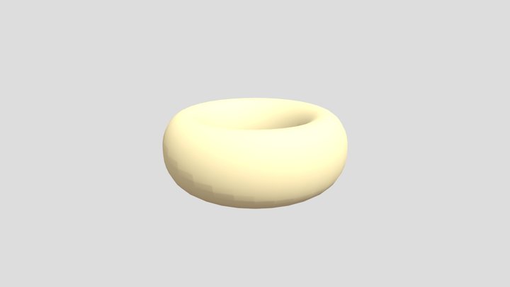 Bagel 3D Model