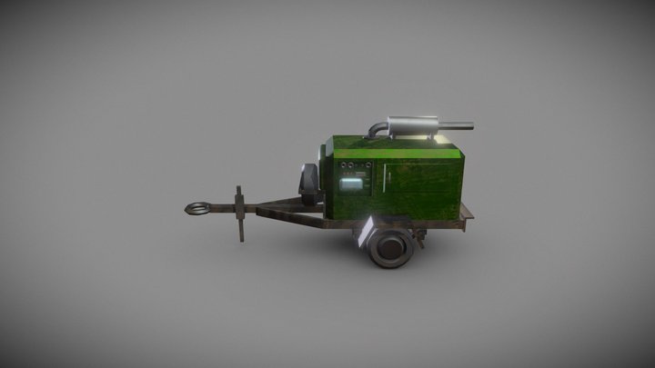 Generatore Elettrico 3D Model