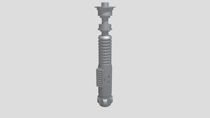 Luke ROTJ Lightsaber 3D Model