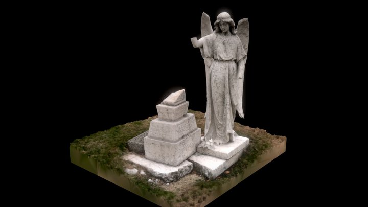 Cemetary sculpture 12_29_simplify 3D Model