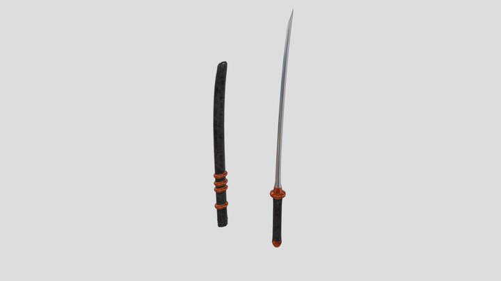 Stylized Katana Sword