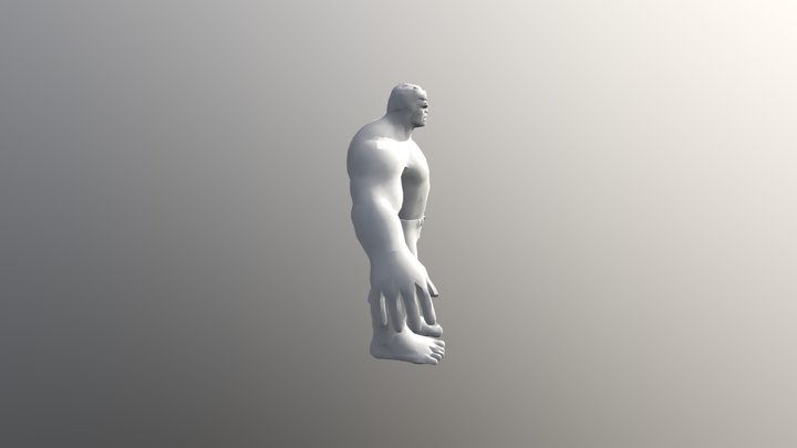 Hulk avengers 3d model new 3D Model