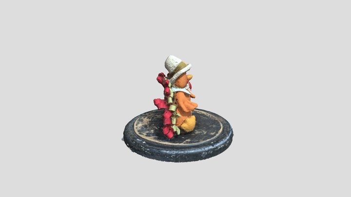 Stuffed Turkey 3D Model