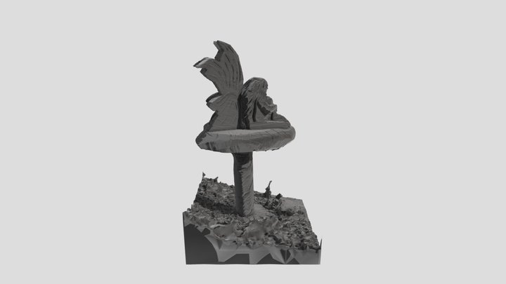 Fairy In The Woods 3D Model