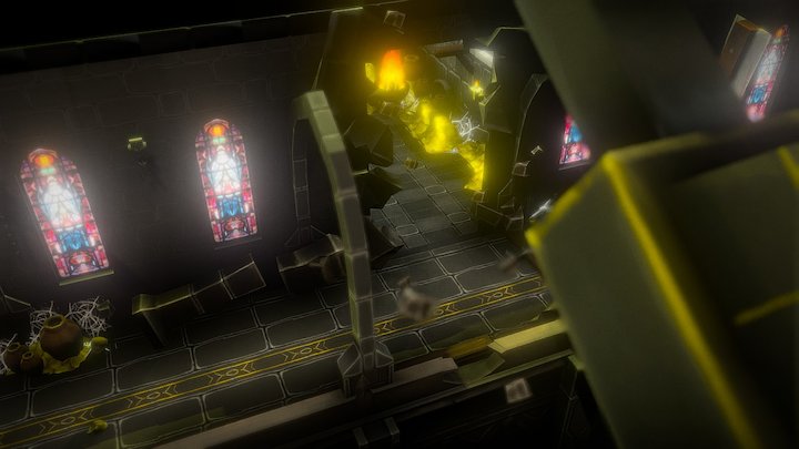 Elder Dungeon 3D Model