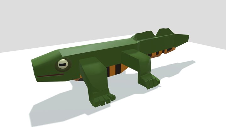 Salamander_rough 3D Model