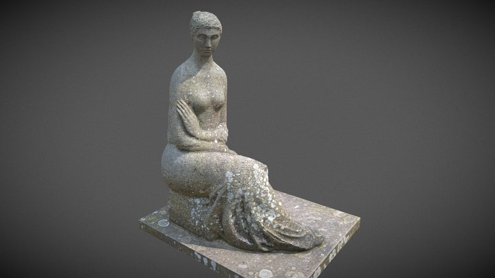 Simple_Statue 3D Model