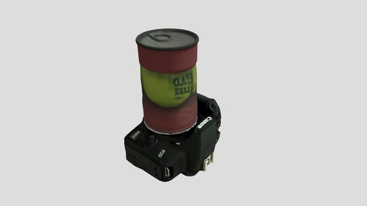 canoneonnefesse 3D Model