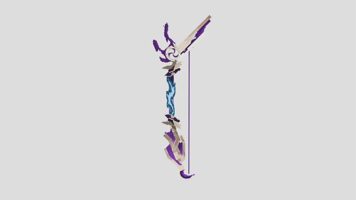 Nailyr genshin Impact Commission 3D Model