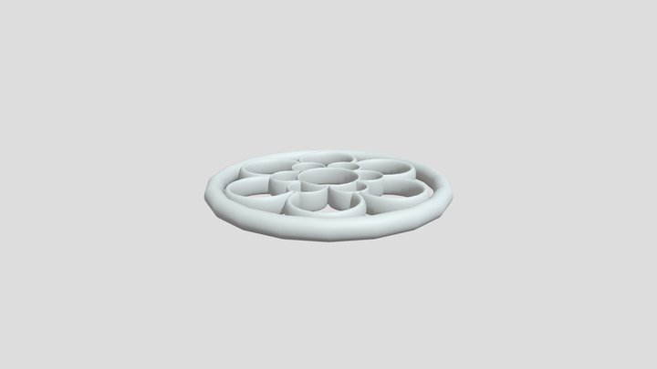 Round Window 3D Model