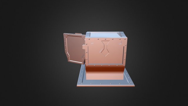 Sly Cooper Safe 3D Model