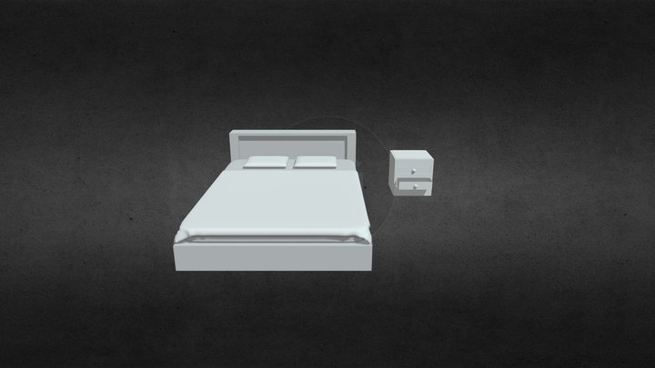 bed free 3D Model