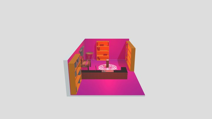 Ocultism Room 3D Model