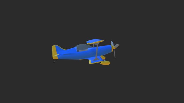 Pitts Special plane model 3D Model