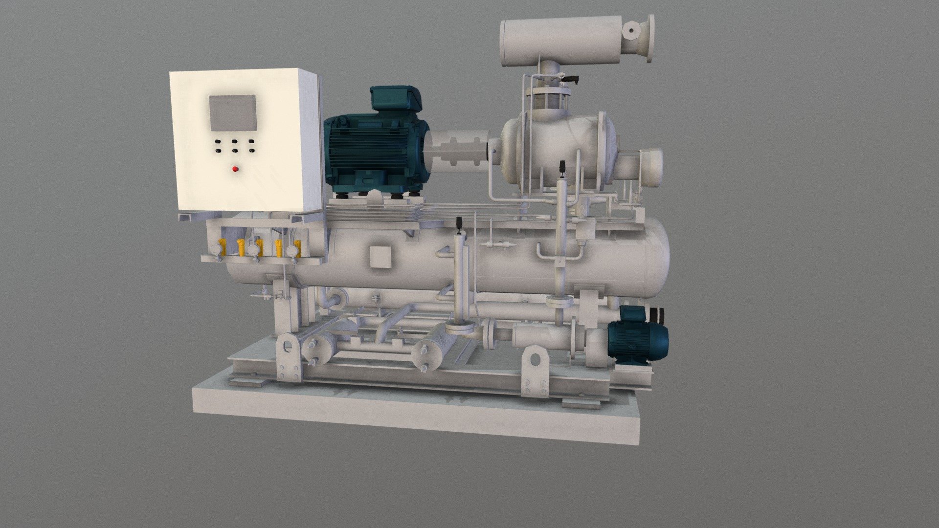 howden cpmpressor unit - 3D model by sivakanthbojja [1014dda] - Sketchfab