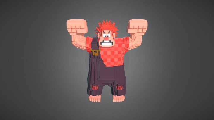 Wreck- It Ralph 3D Model