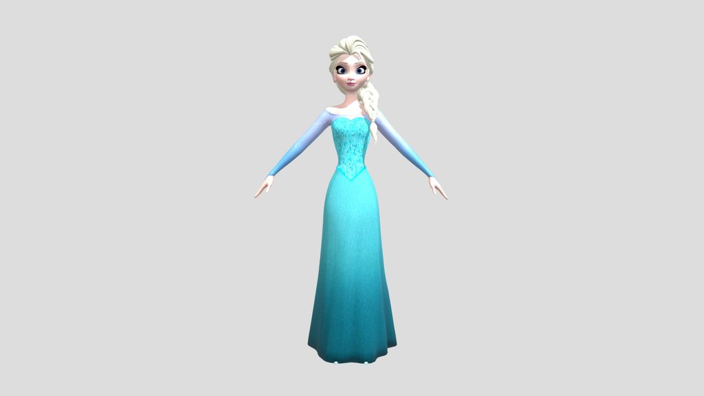 Elsa from Kingdom Hearts 3