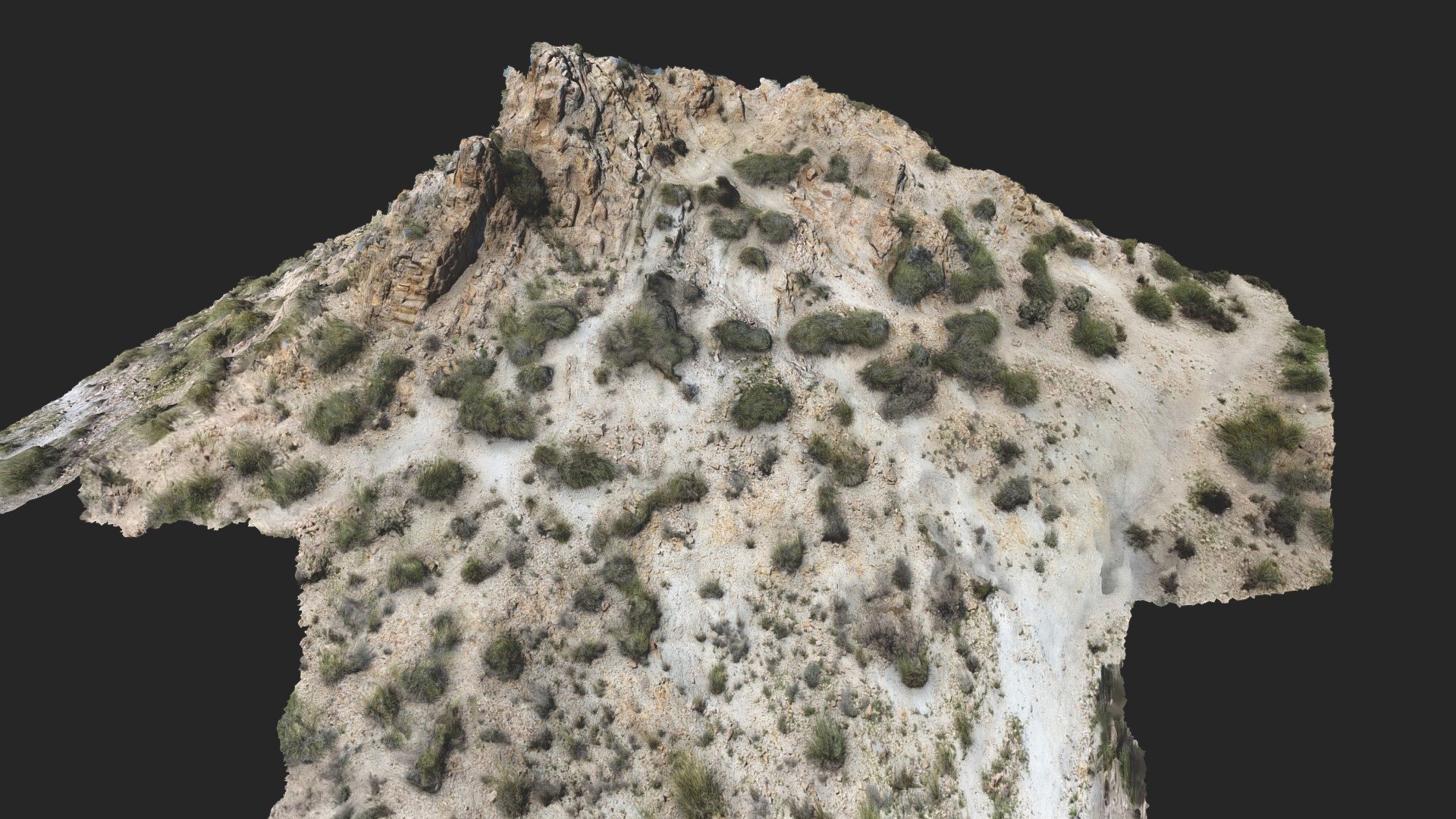 Volcanic neck, Spain