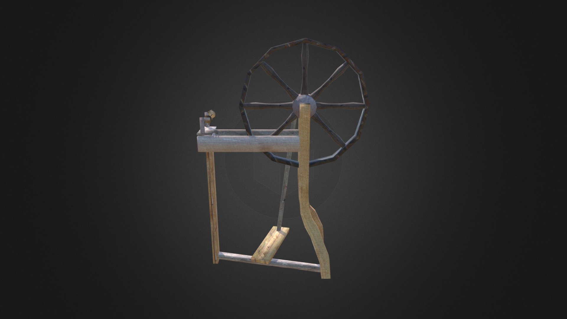 rouet Download Free 3D model by bruyere (guurme) [101896d] Sketchfab