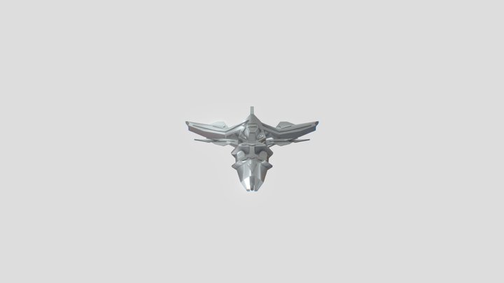 Spaceship WIP 3D Model