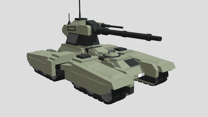 HALO MEGA UNSC Scorpion (Legacy) 3D Model