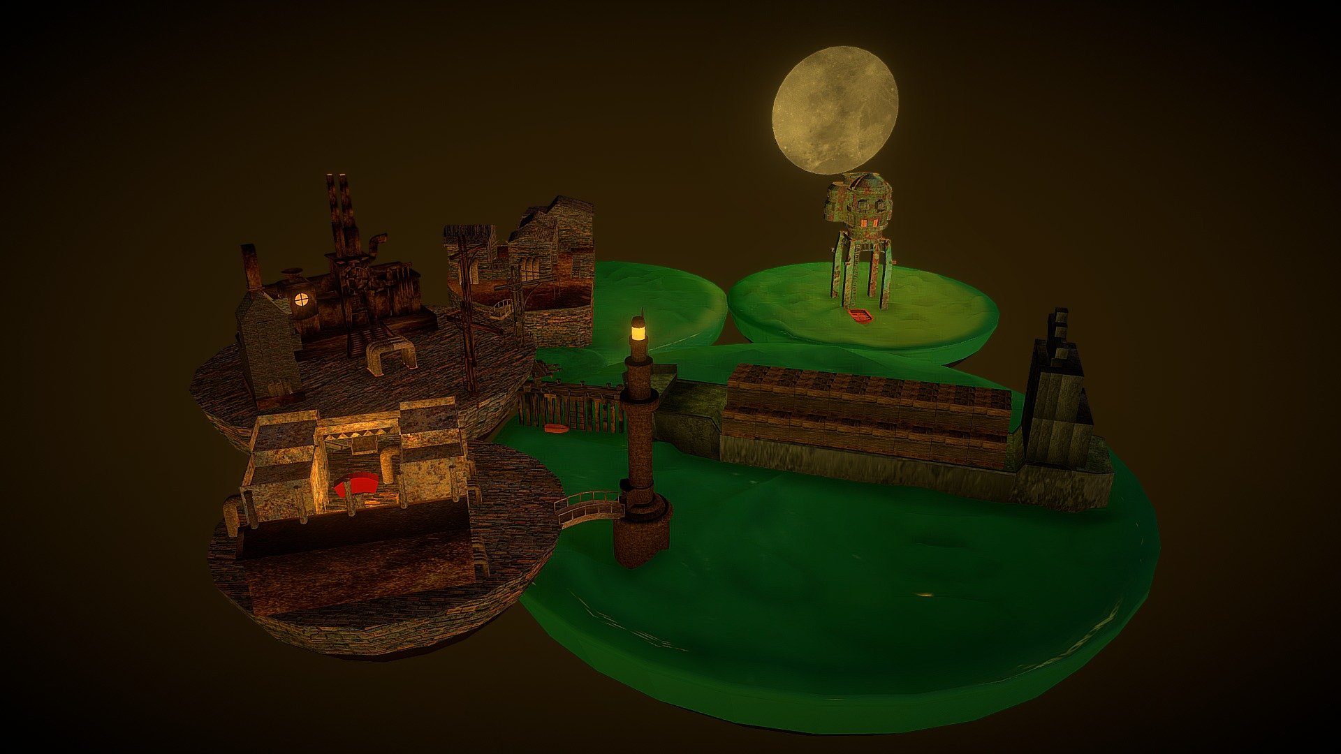 The City Of Lost Children - Download Free 3D model by Shiba_Inu  (@chewatthanine) [1019f7f]