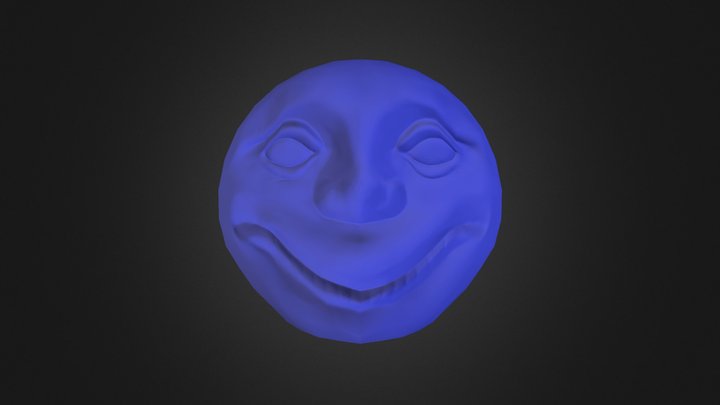 Happy Face  3D Model