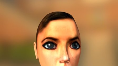 Human Head Model 3D Model