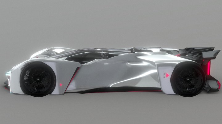 Team Fordzilla P1 3D Model