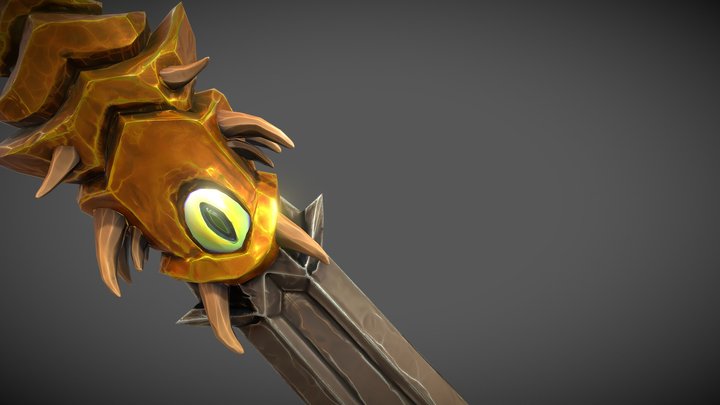 Entomalace, The Insect Blade 3D Model